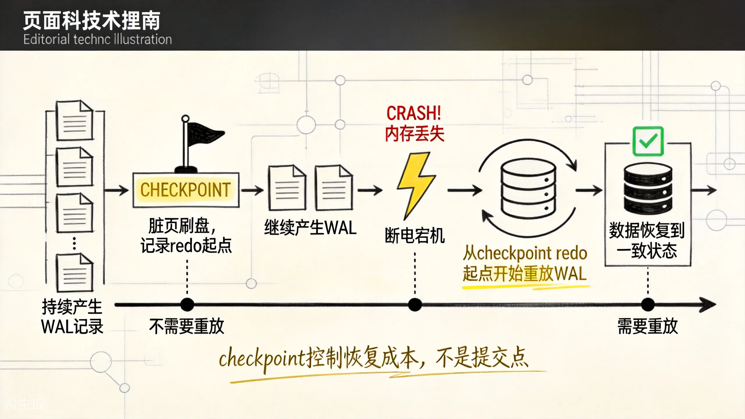 PostgreSQL Checkpoint 与崩溃恢复