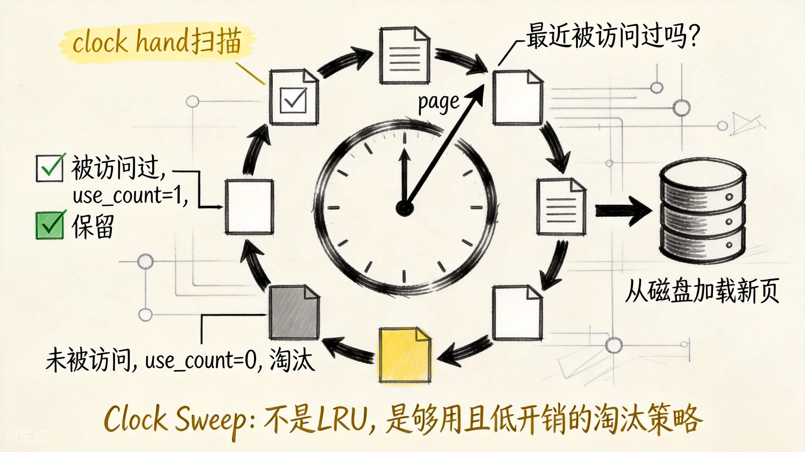 PostgreSQL Clock Sweep 淘汰算法