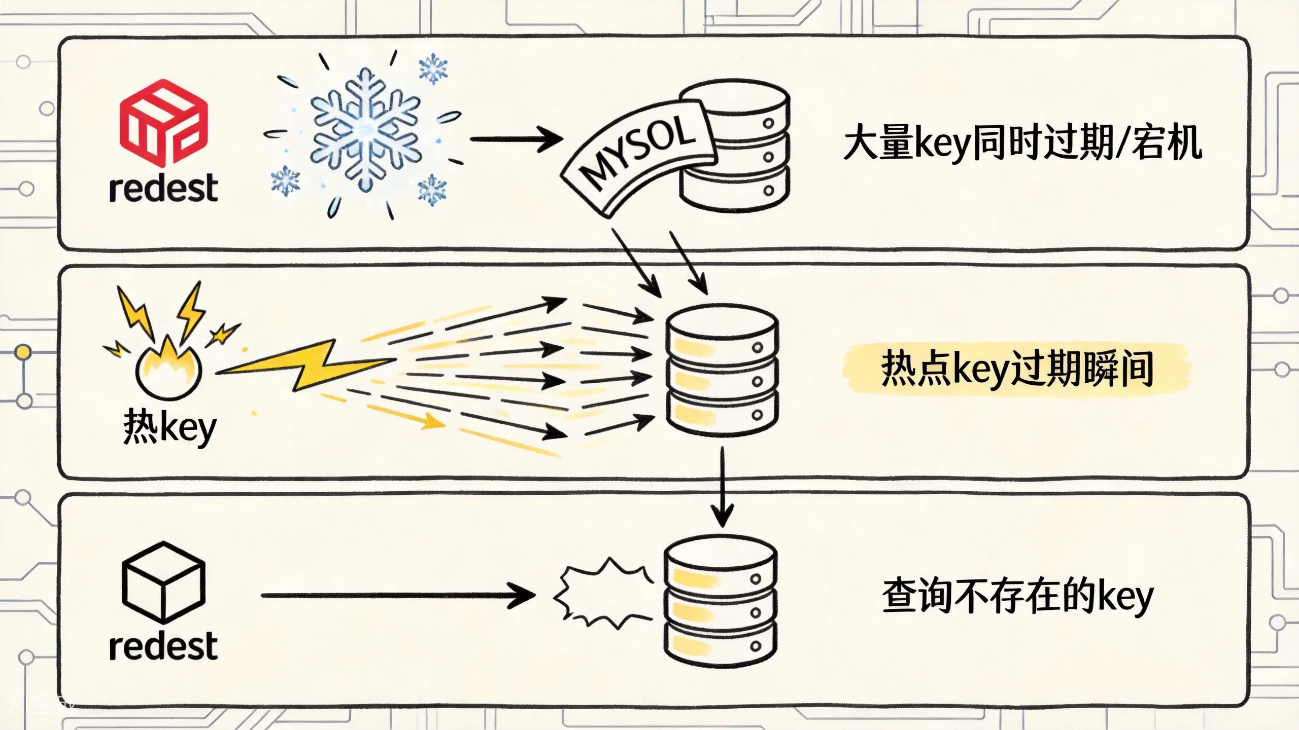 三种缓存异常对比