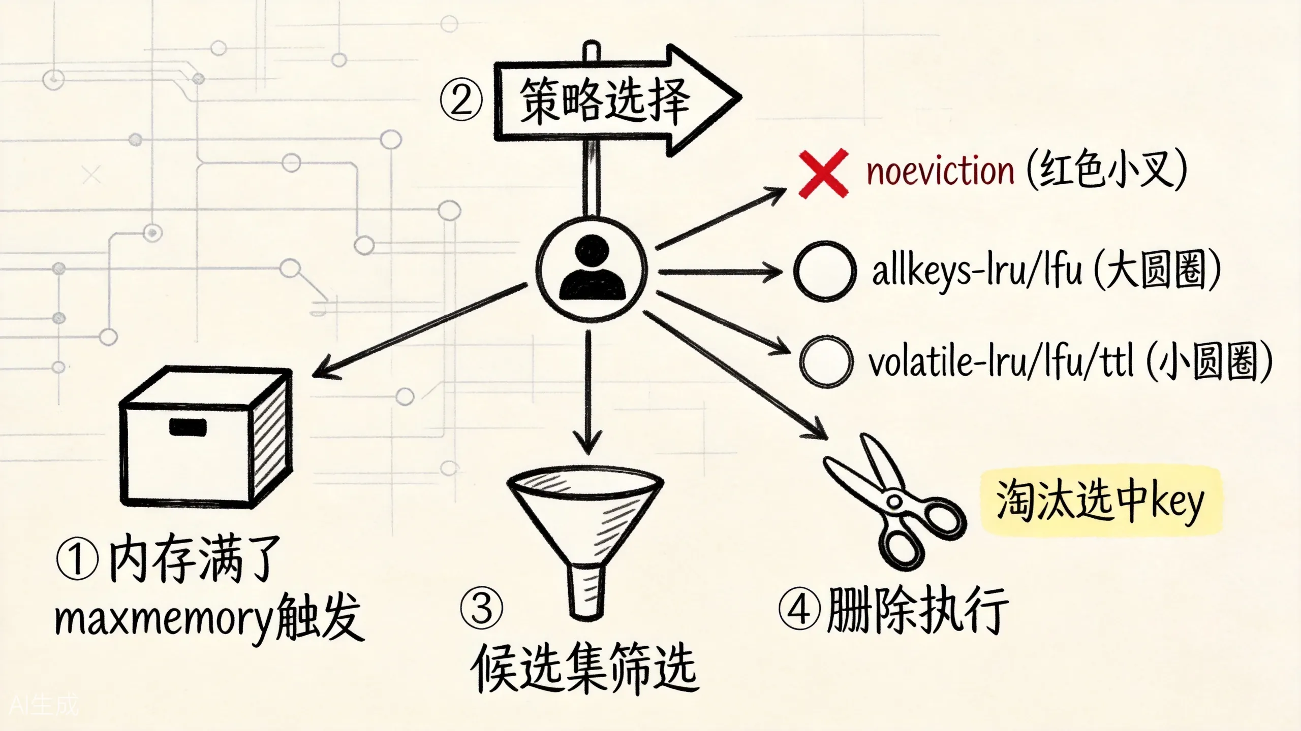 Redis 内存淘汰策略
