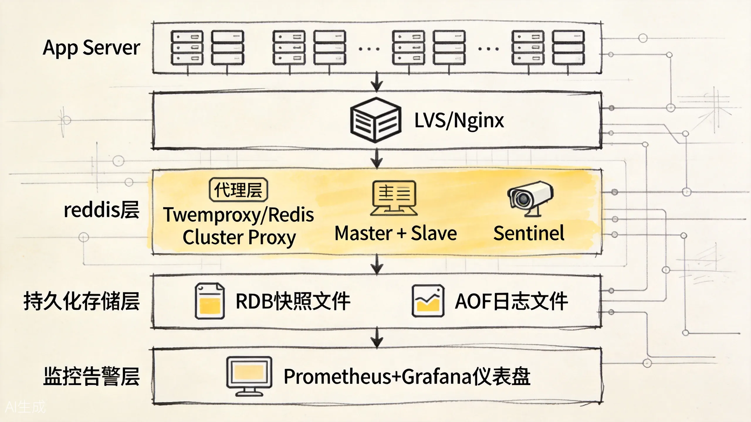 Redis 生产环境部署架构