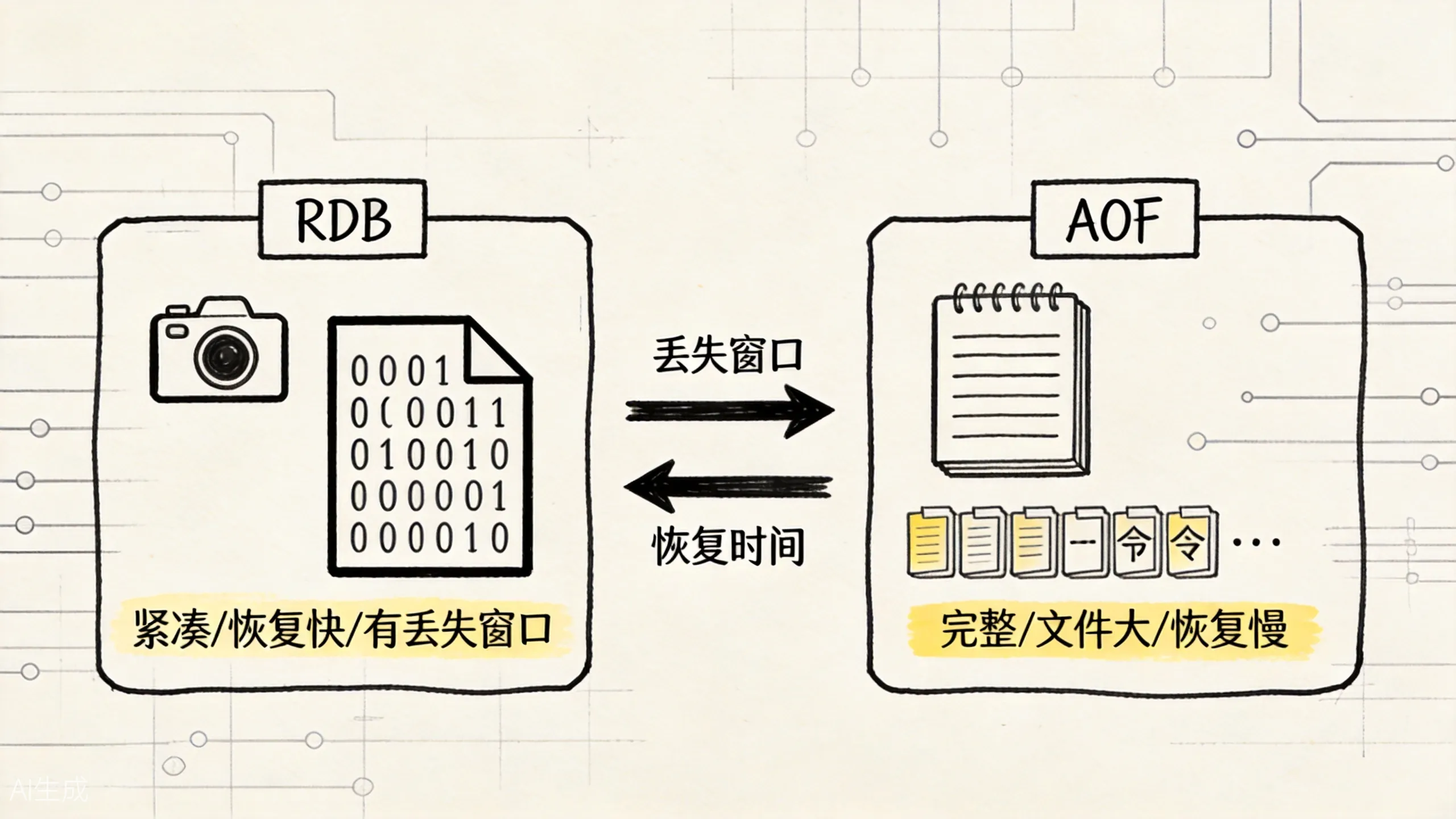 RDB 与 AOF 对比